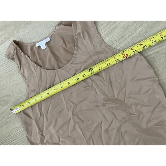 Lunya Washable Silk Tulip Back Pajama Set S Otium Tan Luxury Loungwear Comfy - Picture 14 of 16